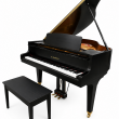 2013 Kawai GM10 baby grand piano, satin ebony - Grand Pianos